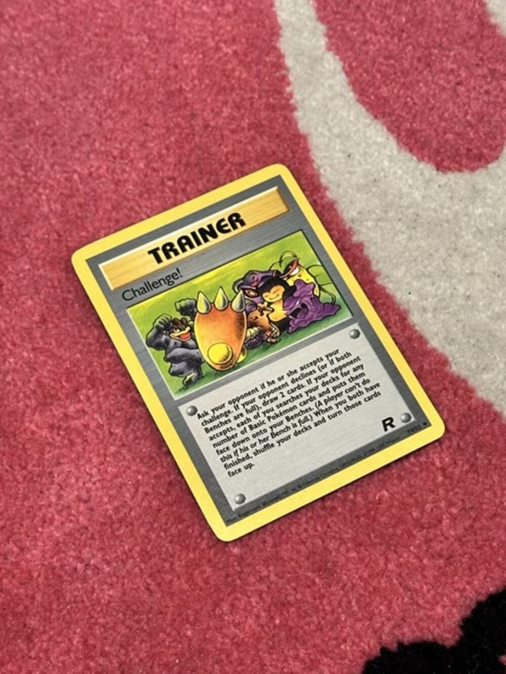 Challenge! Team Rocket Trainer Card #74/82
